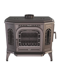 Stufa a legna a libera installazione Cook Top Apertura destra - P7 (10,5 KW) ECO