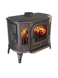 Stufa a legna a libera installazione Cook Top Apertura sinistra - P7 (10,5 KW) ECO