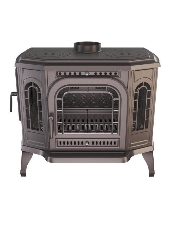 Stufa a legna a libera installazione Cook Top Apertura sinistra - P7 (10,5 KW) ECO