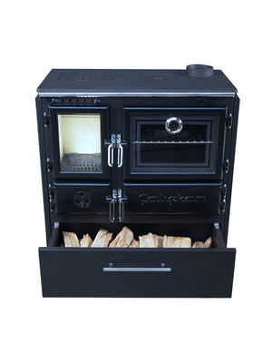 Stufa a legna indipendente con forno - 214  Casing