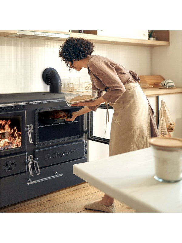 Stufa a legna indipendente con forno - 214 Box
