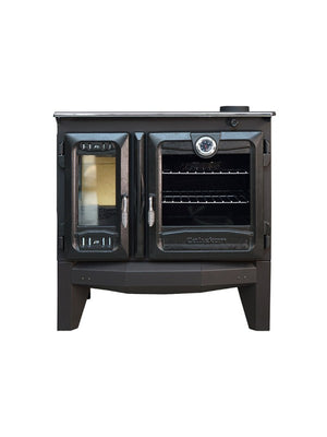 Stufa a legna indipendente con forno - 216  3D