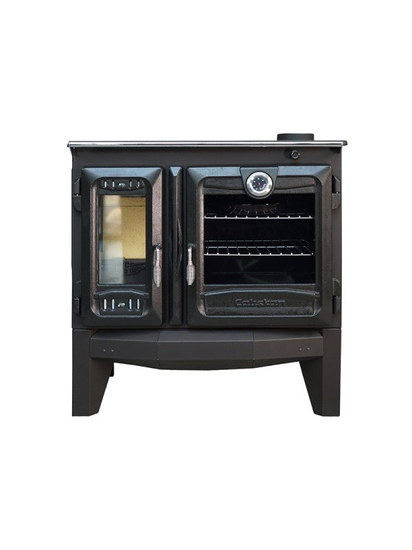 Stufa a legna indipendente con forno - 216  3D