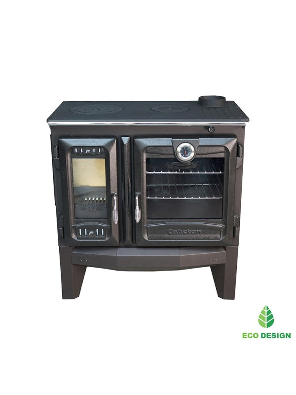 Stufa a legna indipendente con forno - 216  3D