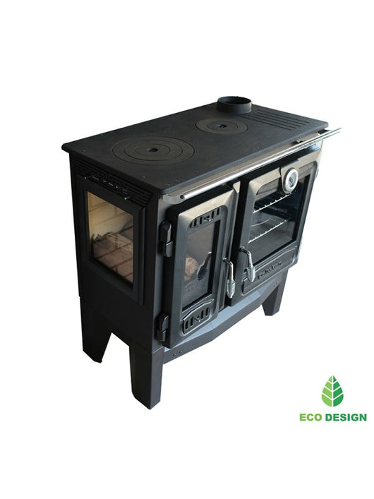 Stufa a legna indipendente con forno - 216  3D