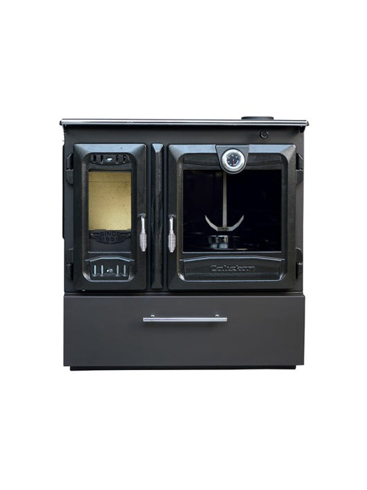 Stufa a legna indipendente con forno - 216  3D Box