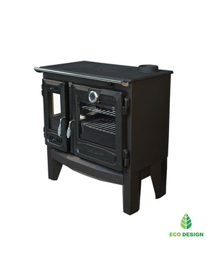 Stufa a legna indipendente con forno - 216  3D