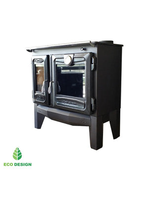 Stufa a legna indipendente con forno - 216  3D