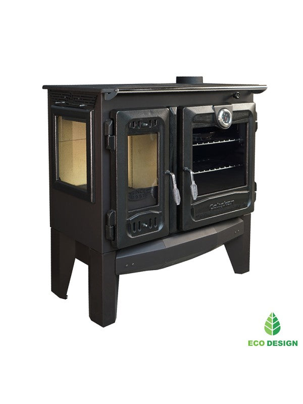 Stufa a legna indipendente con forno - 216  3D