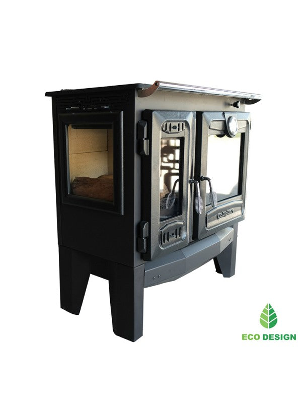 Stufa a legna indipendente con forno - 216  3D