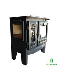 Stufa a legna indipendente con forno - 216  3D