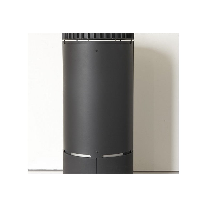 Stufa a Legna Nordica Ghisa Candy 7.4 Kw Nera Mod. 7119300