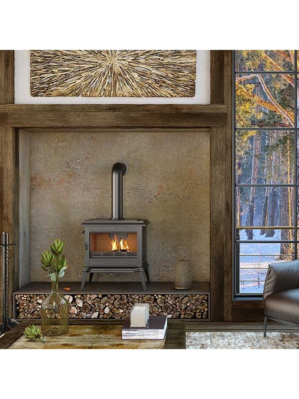 Stufa a legna a libera installazione - PROMETEUS S11 ECO