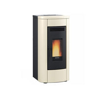 Stufa a pellet – Klaudia 5.0 finitura Bianca 50×57 h101 cm 3,2‑8,0 kW serbatoio 15 kg – Extraflame