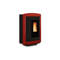 Stufa a Pellet Nordica Extraflame Souvenir Lux 10,2 Kw Bordeaux Mod. 1275700