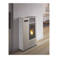 Stufa a Pellet Punto Fuoco Susy Slim 7,5Kw Rosso