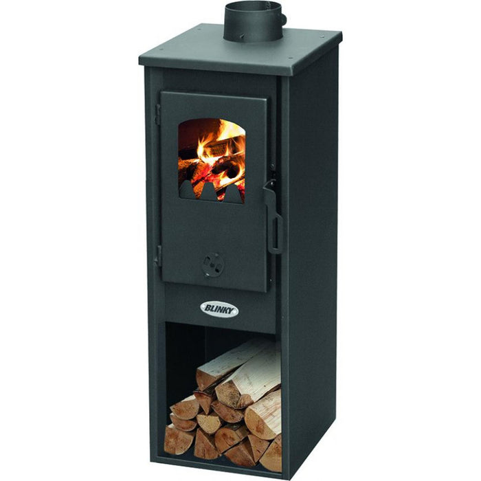 Stufa acciaio ekonomik, berna lux-s, antracite