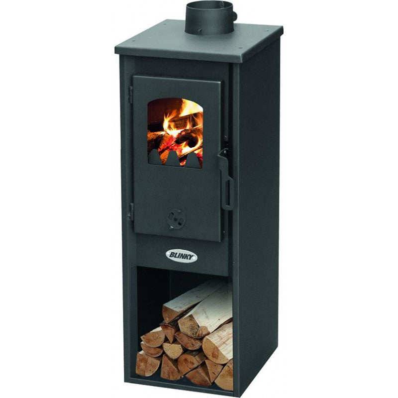 Stufa acciaio ekonomik, berna lux-s, antracite