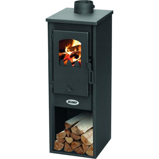 Stufa acciaio ekonomik, berna lux-s, antracite