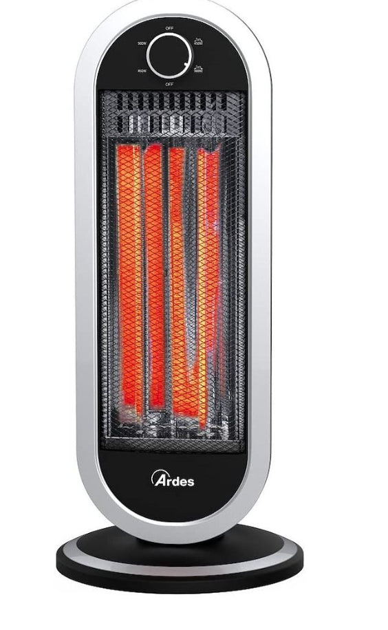 Stufa al Carbonio Black+Decker Modello BXCSH900E 900W Con Termostato - Black&Decker