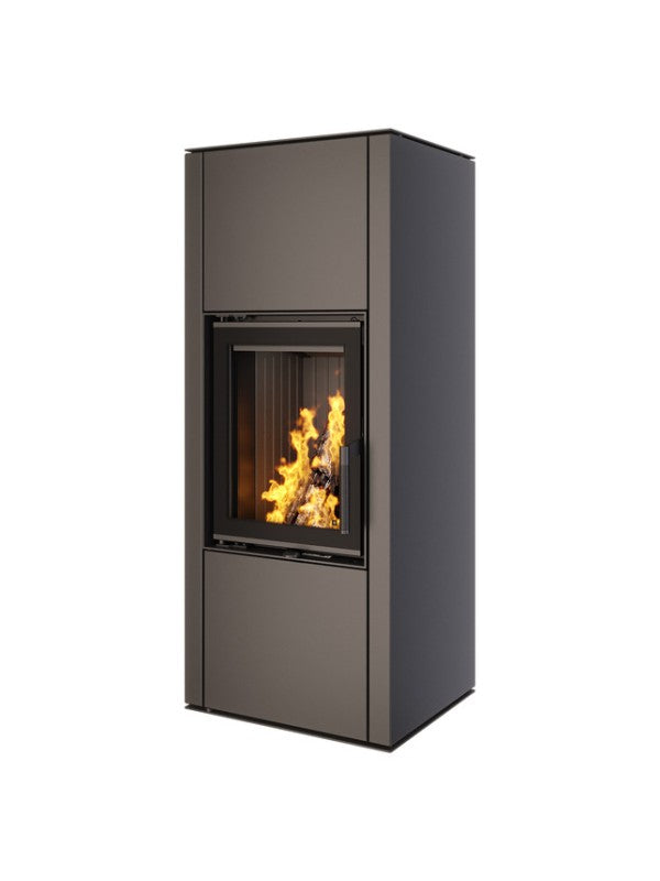 Stufa camino a legna - Vatra L Nera 40x50 ECO