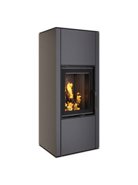 Stufa camino a legna - Vatra L Nera 40x50 ECO