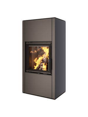 Stufa camino a legna - Vatra XL Nera 50x50 ECO