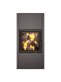 Stufa camino a legna - Vatra XL Nera 50x50 ECO