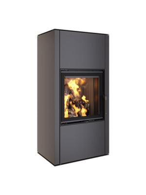 Stufa camino a legna - Vatra XL Nera 50x50 ECO