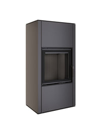 Stufa camino a legna - Vatra NeraXXL 60x50 ECO