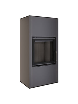 Stufa camino a legna - Vatra NeraXXL 60x50 ECO