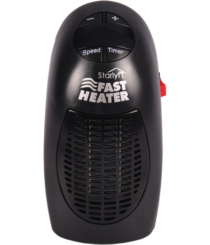 Stufa Elettrica 400w Fast Heater Portatile Regolabile Da 15° A 32° Basso Consumo         