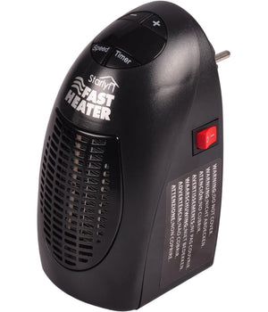 Stufa Elettrica 400w Fast Heater Portatile Regolabile Da 15° A 32° Basso Consumo         