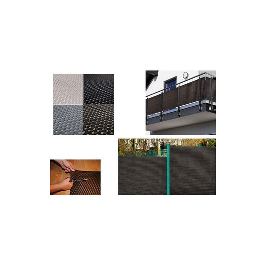 Stuoia Brixo Rattanscreen Bianco 0,9 mt X 3 mt