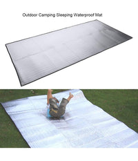 Stuoia Per Spiaggia Mare Picnic 168x90cm Doppia Lamina In Alluminio Avvolgibile         