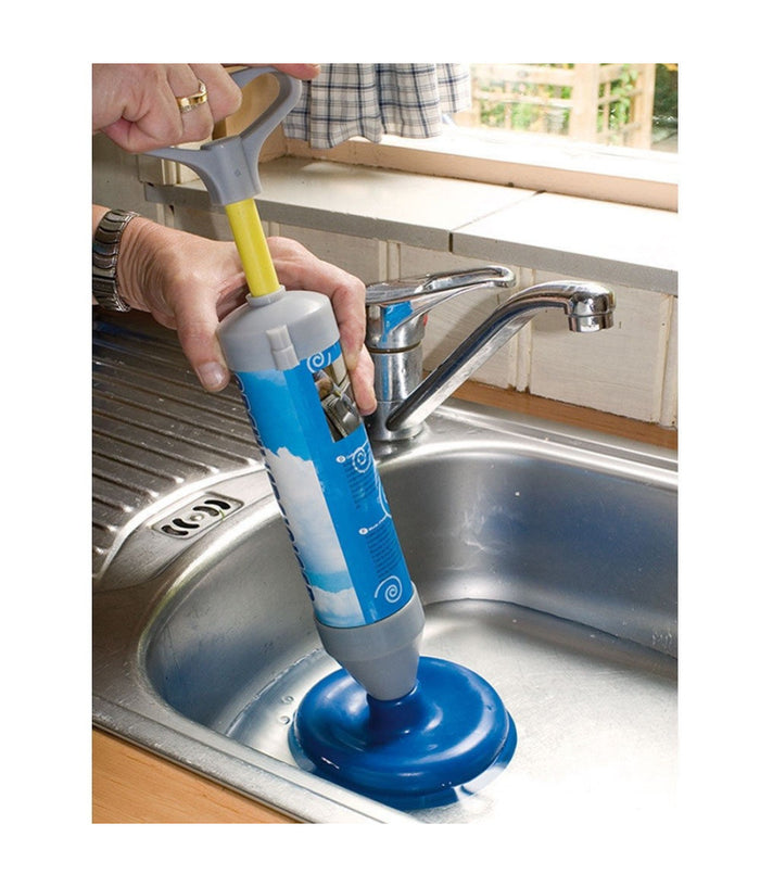 Stura Lavandino A Pompa Con Ventosa Per Tubi Lavello Lavandini Wc Bagno         