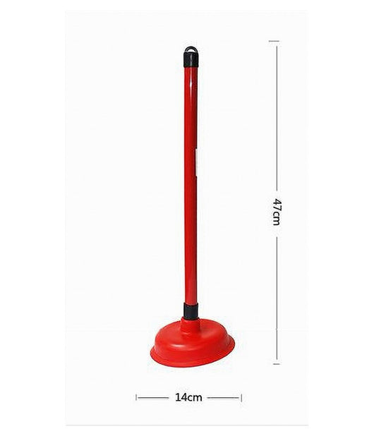 Sturalavandino In Gomma Plastica Rosso Scarico Sbloccaggio Per Wc Lavello 10118         