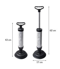 Sturalavandino Scarichi E Wc A Pompa Manuale Sturatubi A Pressione Drain Buster         