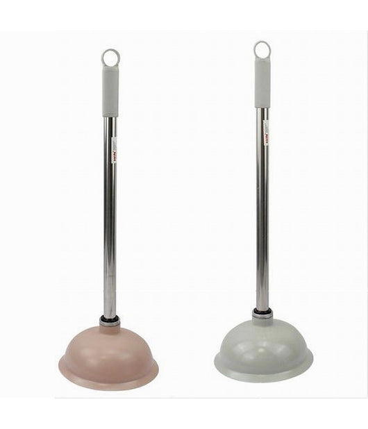 Sturalavandino Scarico Wc Con Manico Cromato Ventosa In Gomma Vari Colori 10120         