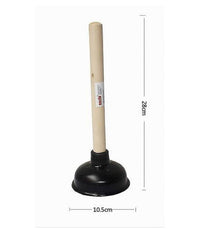 Sturalavandino Stura Lavandini A Ventosa Per Wc 10.5cm Con Manico In Legno 10114         