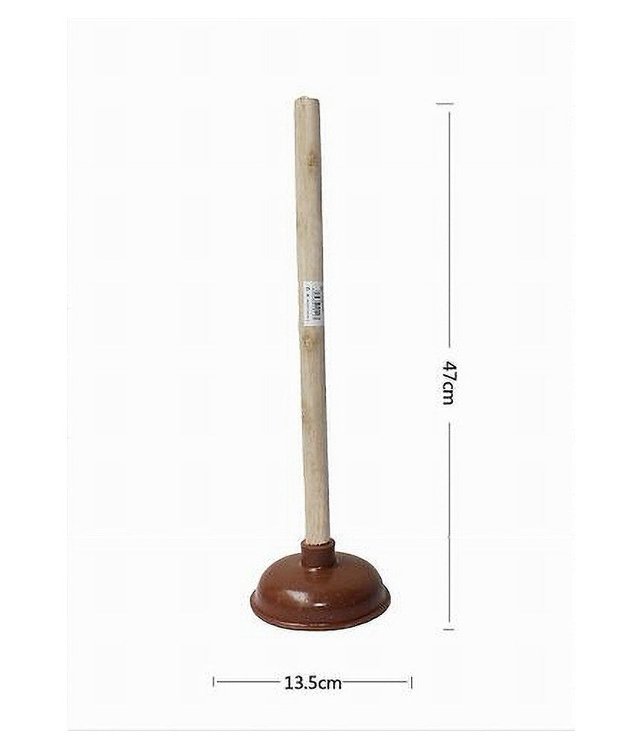 Sturalavandino Stura Lavandini A Ventosa Per Wc 13.5cm Con Manico In Legno 10116         