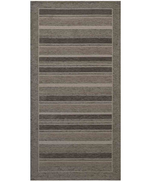 Tappeto STYLE FANGO moderno a righe, passatoia cucina multiuso lavabile antiscivolo cm.55x115