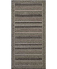 Tappeto STYLE FANGO moderno a righe, passatoia cucina multiuso lavabile antiscivolo cm.55x240