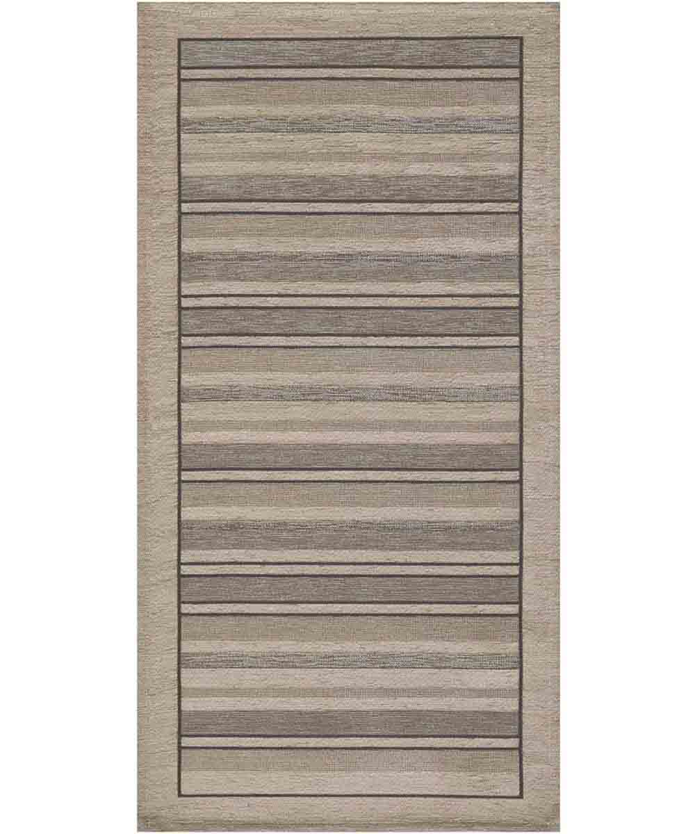 Tappeto STYLE TORTORA moderno a righe, passatoia cucina multiuso lavabile antiscivolo cm.55x140