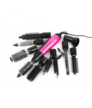 Styler Ad Aria Calda Professionale 10 In 1 1000w Spazzola Elettrica Phon Gm-4835         