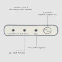 Macchina del Ghiaccio per Casa Autopulente Professionale 2L, 9 Cubetti in 8 Minuti, Fabbricatore Ghiaccio 90W Nero 21.2x29.5x32.6cm