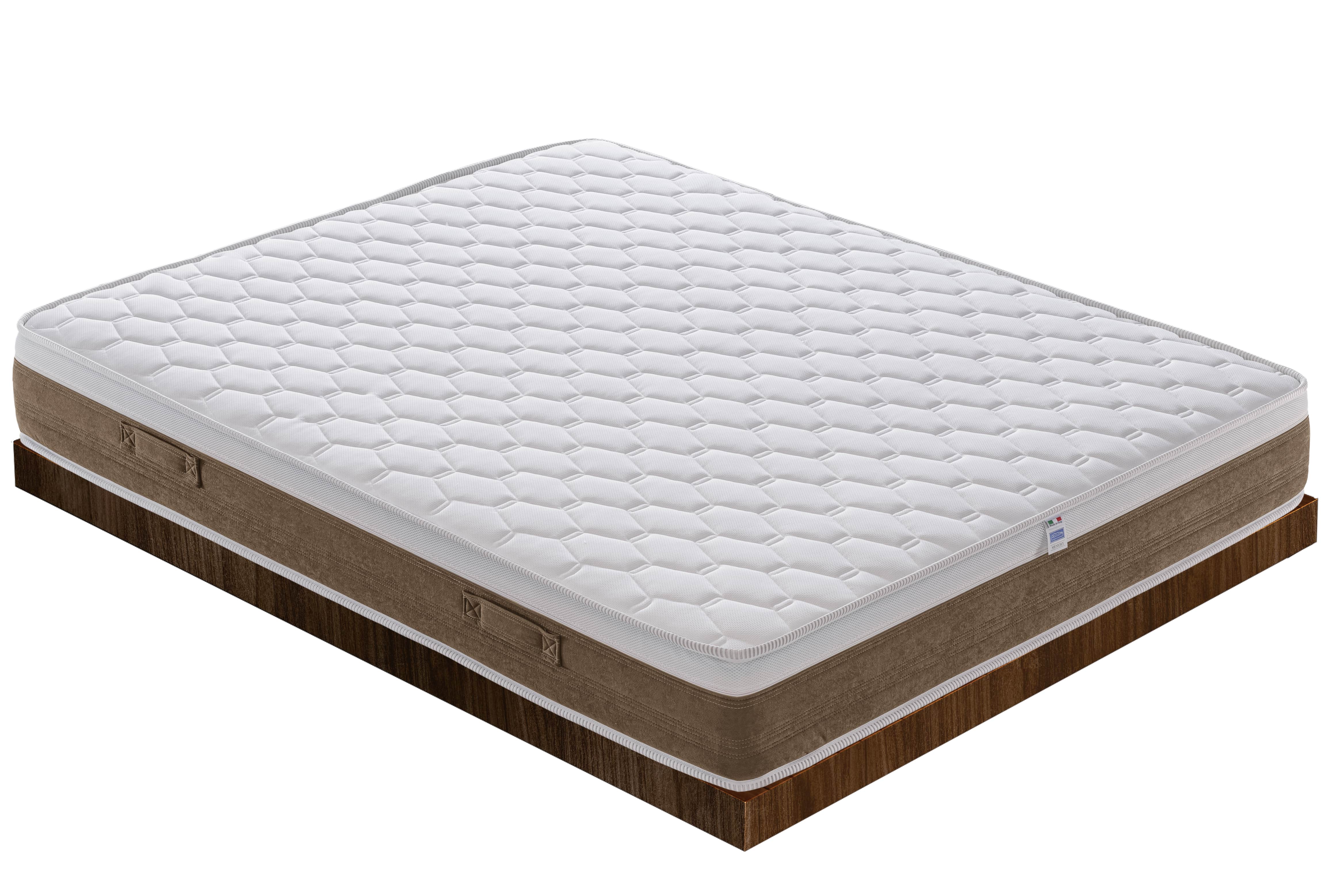 Materasso Singolo 90x200 Molle Indipendenti - Alto 23 cm - 900 Molle - 13 zone di confort - Ortopedico - Reversibile