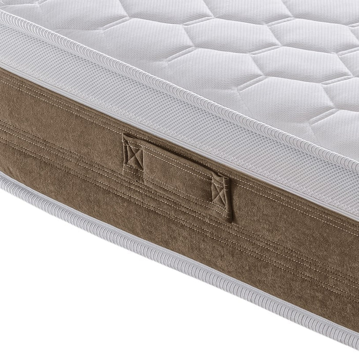 Materasso Piazza e Mezza 140x190 Molle Indipendenti - Alto 23 cm - 900 Molle - 13 zone di confort - Ortopedico - Reversibile