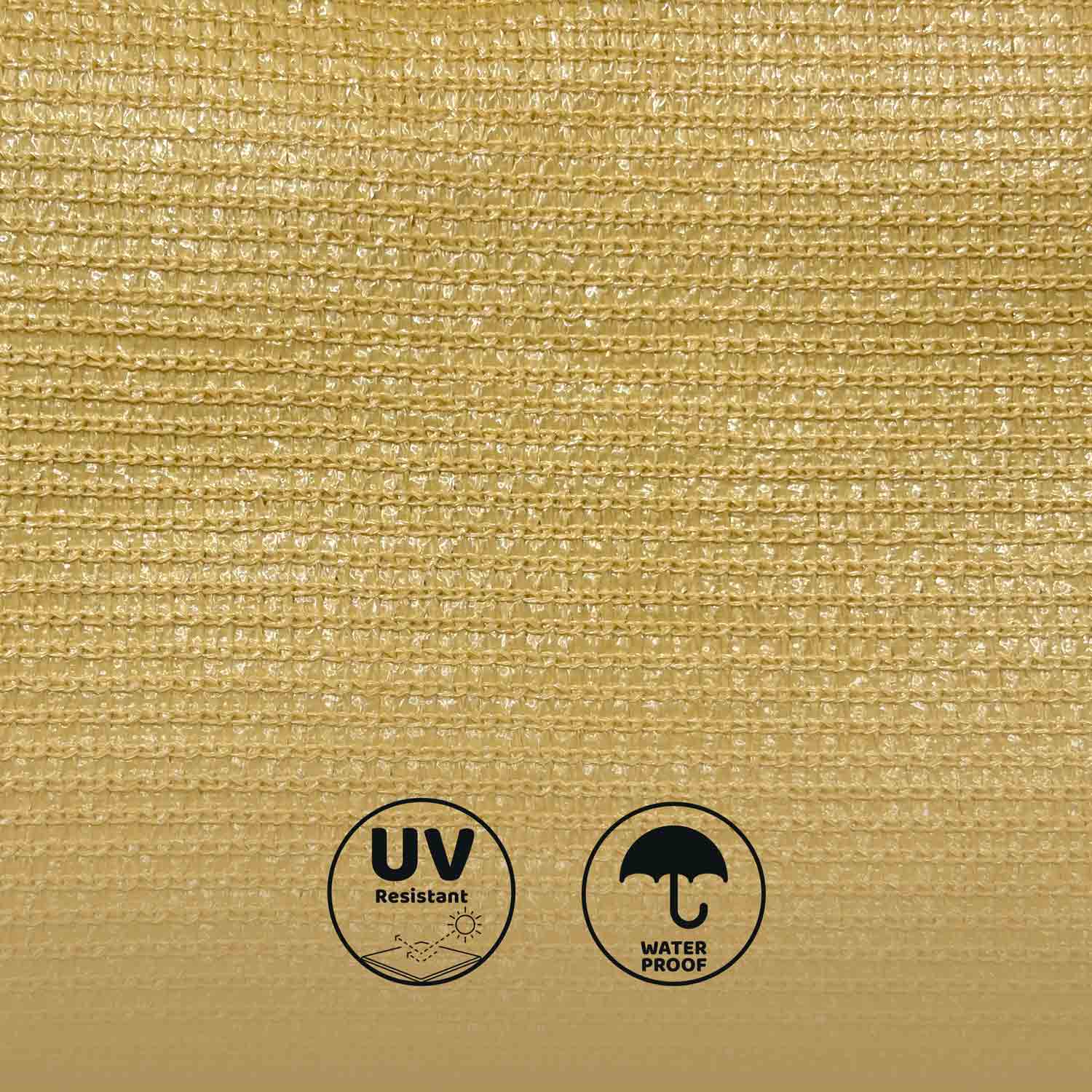 San Miguel - Vela ombreggiante rettangolare 360x280 cm in PE 180g/m²