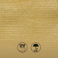 San Miguel - Vela ombreggiante rettangolare 360x280 cm in PE 180g/m²